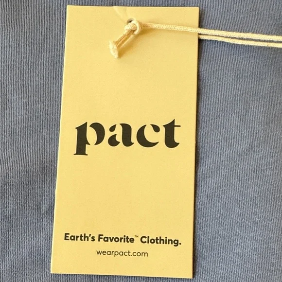 Bundle of 2 Women's Short Sleeve Tops, one Pact Organic Cotton & one Dressbarn - Picture 5 of 8